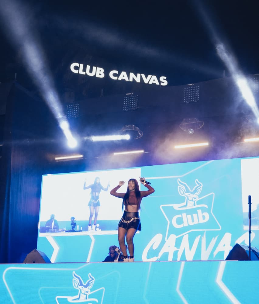 Viana Indi dances at a previous Club Canvas